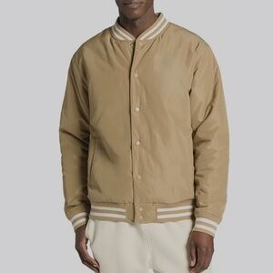 NEW DSG Men's Varsity Jacket in Warm Stone multiple sizes